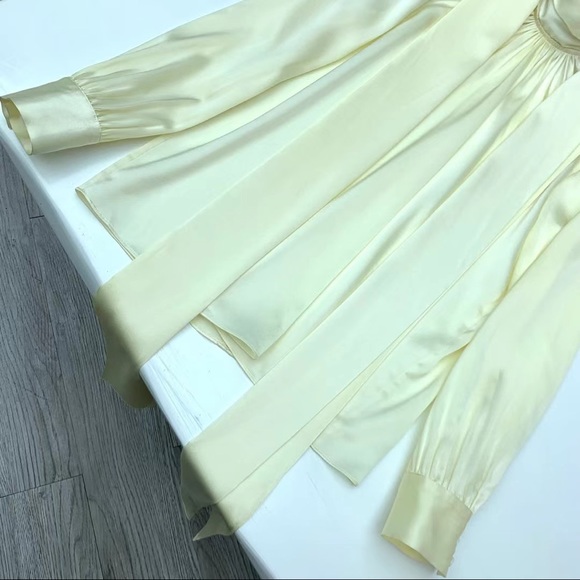 Celine Necktie Silk Blouse - Picture 5 of 7